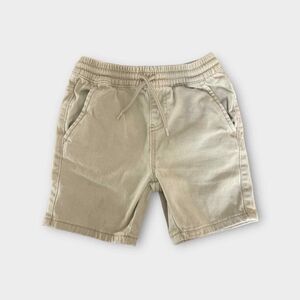 Levi's Kids Unisex Boys Beige Brown Draw-String Shorts Sz 5
